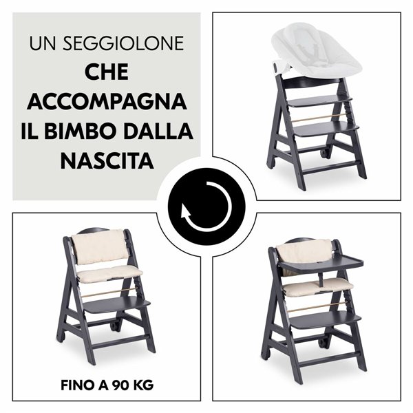 Highchair Hauck Brown Dark grey