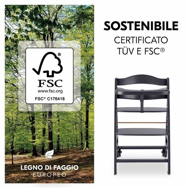 Highchair Hauck Brown Dark grey