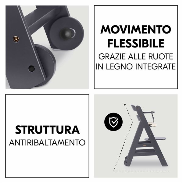 Highchair Hauck Brown Dark grey