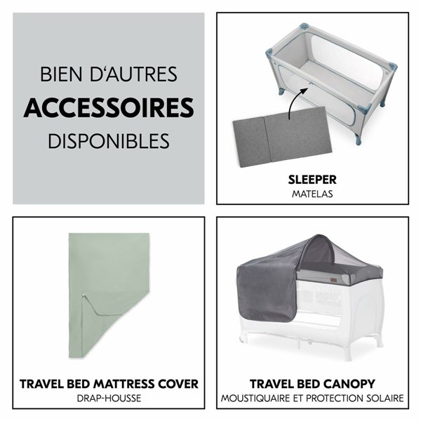 Baby Crib Hauck Blue