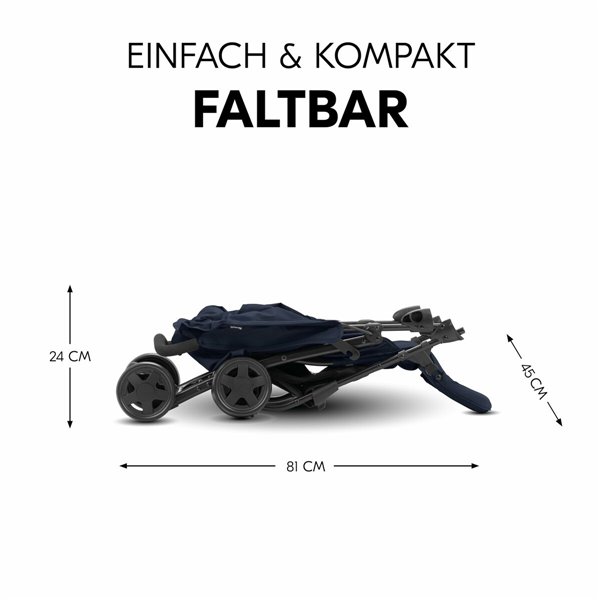 Baby's Pushchair Hauck Dark blue