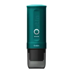Portable Coffee Maker Outin OUTINTEAL Turquoise Stainless steel 80 ml