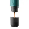 Portable Coffee Maker Outin OUTINTEAL Turquoise Stainless steel 80 ml