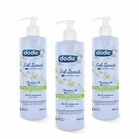 Shower Gel Dodie 500 ml 3 Pieces (3 Units)