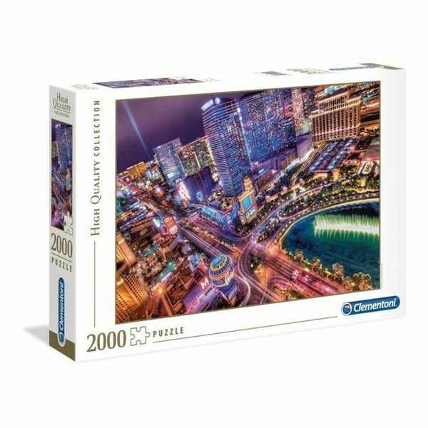 Puzzle Clementoni Las Vegas 97,5 x 66,8 cm 2000 Pieces