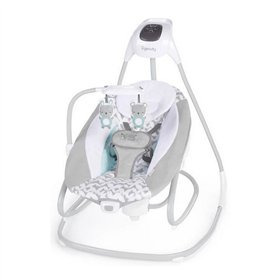 Rocking Chair Ingenuity 2-in-1 Swing Lounger - Raylan Grey White