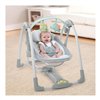 Rocking Chair Ingenuity Compact Swing - Hugs & Hoots White Grey