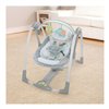 Rocking Chair Ingenuity Compact Swing - Hugs & Hoots White Grey