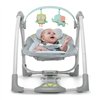 Rocking Chair Ingenuity Compact Swing - Hugs & Hoots White Grey