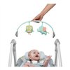 Rocking Chair Ingenuity Compact Swing - Hugs & Hoots White Grey