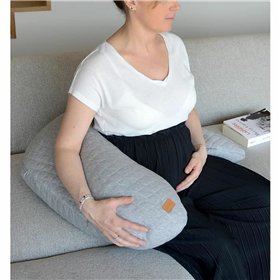 Breastfeeding Cushion Béaba Big Flopsy Grey