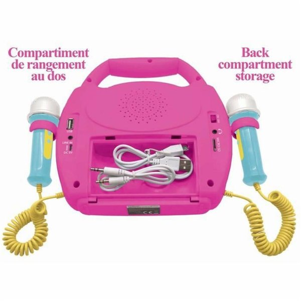Bluetooth Speaker with Karaoke Microphone Lexibook MINNIE MOUSE