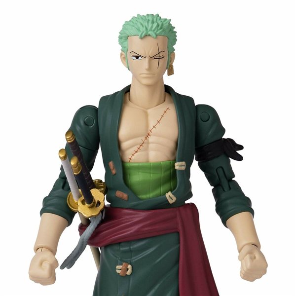 Jointed Figure One Piece Anime Heroes - Roronoa Zoro 17 cm