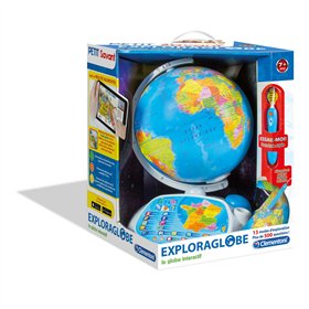Interactive Earth Globe Clementoni Plastic FR