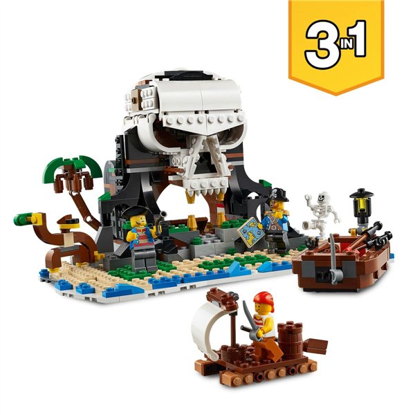 Vehicle Playset Lego Creator 31109 Pirate Ship 3-in-1 1260 Pieces 