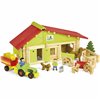 Farm with Animals Jeujura Wooden Farm Playset