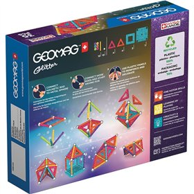 Playset Geomag Glitter (35 Pieces)