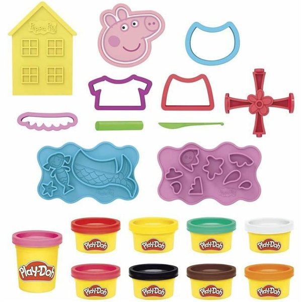 Modelling Clay Game Play-Doh Hasbro Peppa Pig Stylin Set