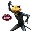 Costume for Children Miraculous: Tales of Ladybug & Cat Noir Transformation Set - Cat Noir 4 Pieces Black Multicolour