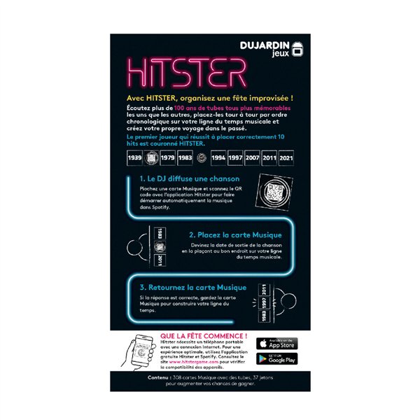 Board game Dujardin Hitster French (FR)