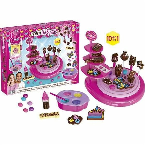 Craft Game Lansay Mini Délices - 10 In 1 Chocolate Workshop Bakery