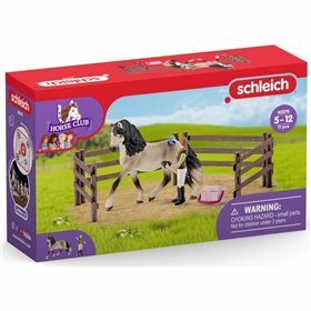 Playset Schleich Andalusian horses care kit