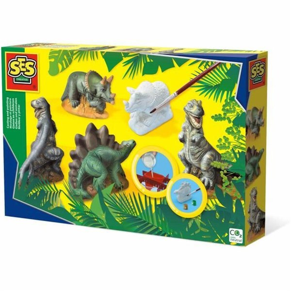 Modelling paste SES Creative Moulding set Dinosaurs