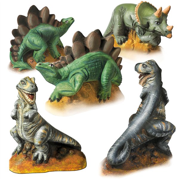 Modelling paste SES Creative Moulding set Dinosaurs