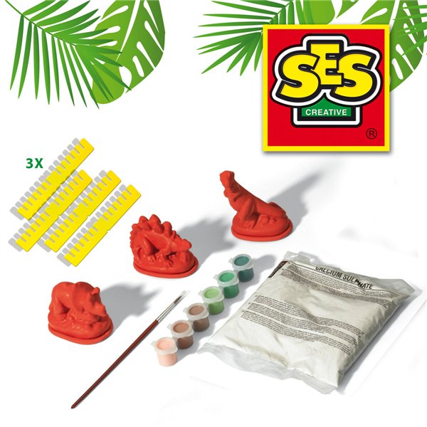 Modelling paste SES Creative Moulding set Dinosaurs