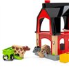 Toy set Ravensburger Animal barn Wood