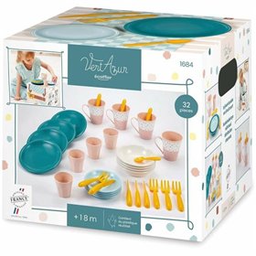 Dinnerware Set Ecoiffier Toy 32 Pieces