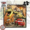 4-Puzzle Set Cars On the Road 73 Pieces