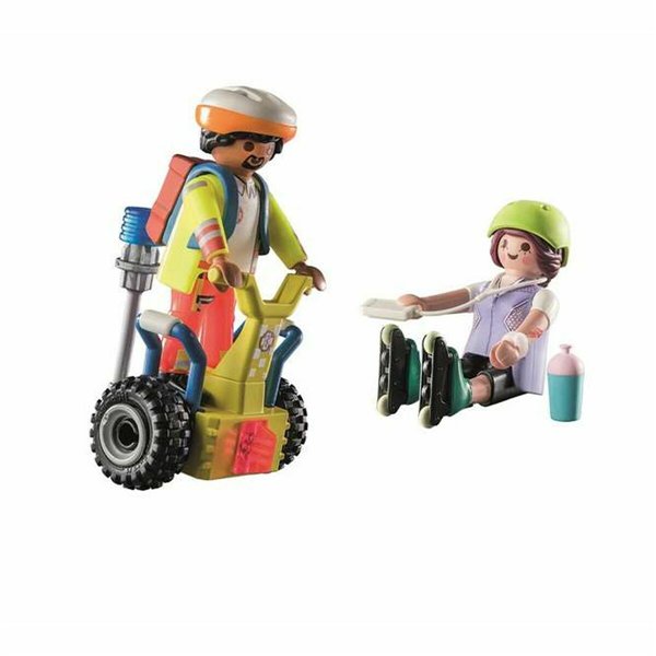 Playset Playmobil City Action - Supervisor with Segway 71257 34 Pieces 