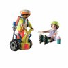 Playset Playmobil City Action - Supervisor with Segway 71257 34 Pieces 