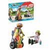 Playset Playmobil City Action - Supervisor with Segway 71257 34 Pieces 