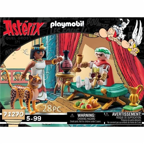 Playset Playmobil 71270 - Asterix: César and Cleopatra 28 Pieces