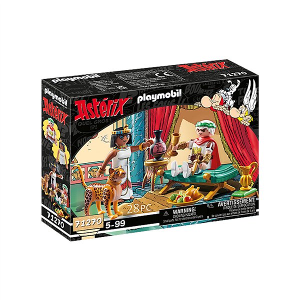 Playset Playmobil 71270 - Asterix: César and Cleopatra 28 Pieces