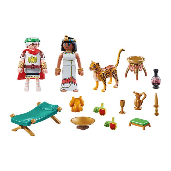 Playset Playmobil 71270 - Asterix: César and Cleopatra 28 Pieces