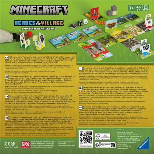 Board game Minecraft Heroes of the Village