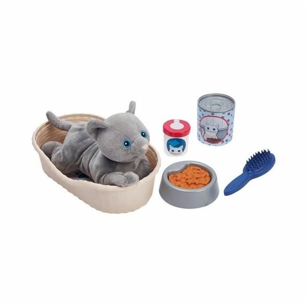 Fluffy toy Ecoiffier Cat Multicolour