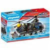 Toy set Playmobil Police Plane City Action Plastic