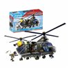 Toy set Playmobil Police Plane City Action Plastic