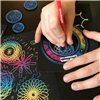 Drawing Set Spirograph Silverlit Black