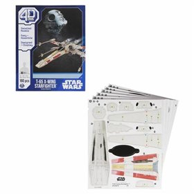 Construction set Star Wars T-65 X-Wing Starfighter 160 Pieces 38 x 34,5 x 26 cm Multicolour