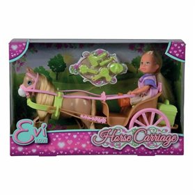 Baby doll Simba Evi Love Horse Carriage