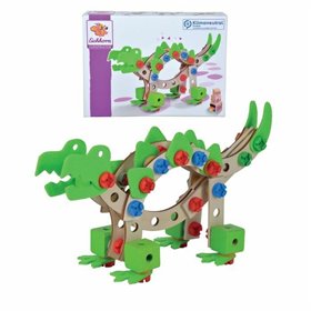 Construction set Eichhorn Multicolour 100 Pieces