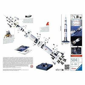 Puzzle Ravensburger Saturn V space rocket