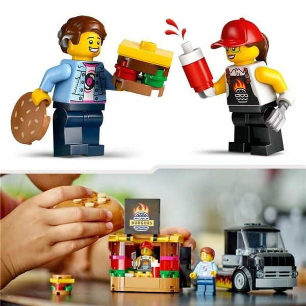 Construction set Lego 60404 Hamburger truck Multicolour