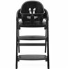 Highchair Chicco Crescendo Lite cairo coal Black Stainless steel
