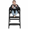 Highchair Chicco Crescendo Lite cairo coal Black Stainless steel